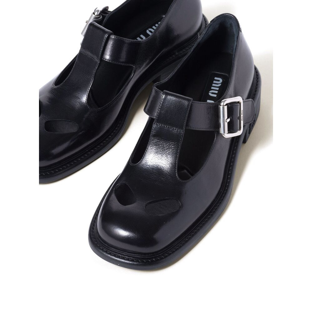 Miu Miu Black Derby & Oxford Shoes Women - 3