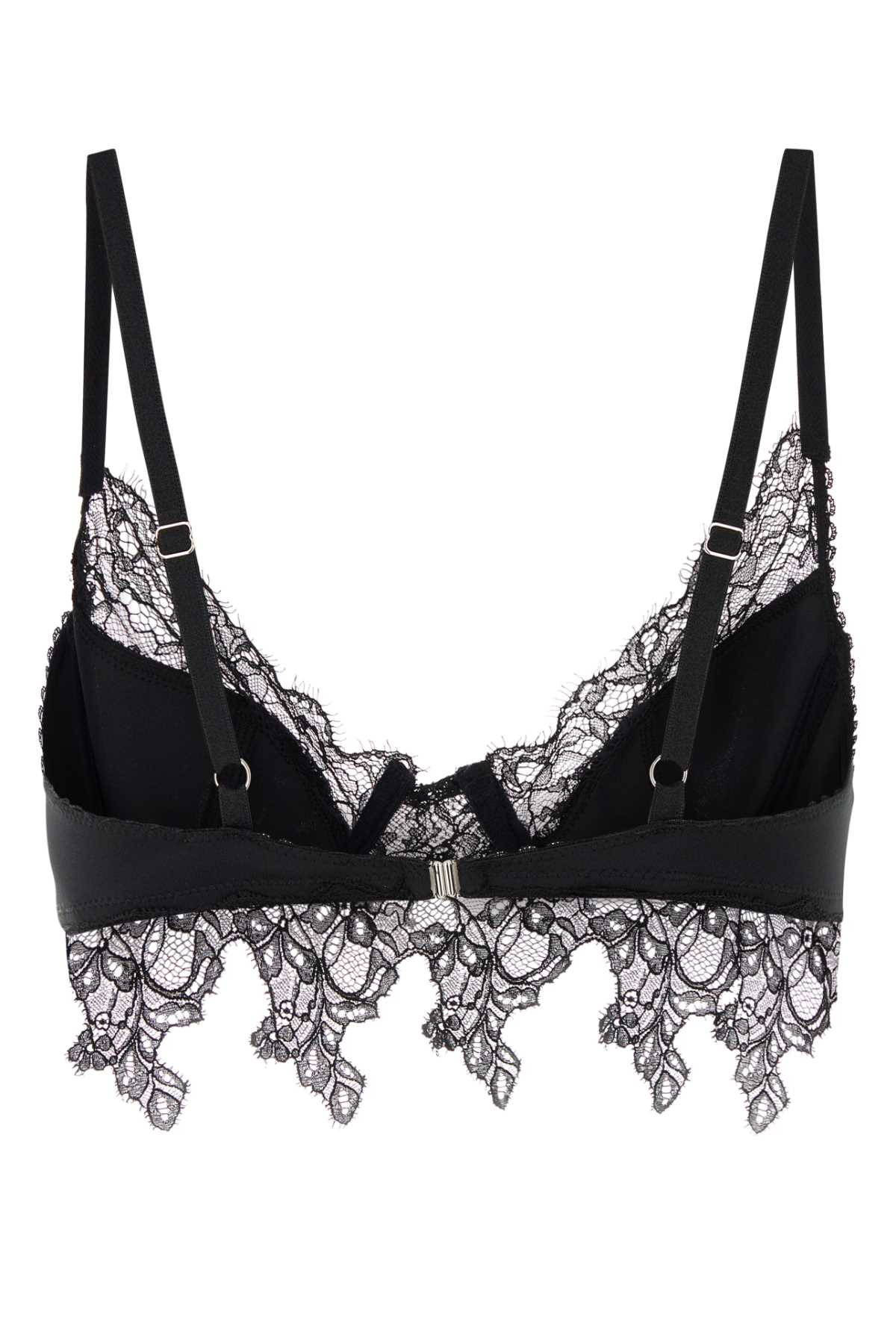 Blumarine Women Black Stretch Jersey Bra - 2