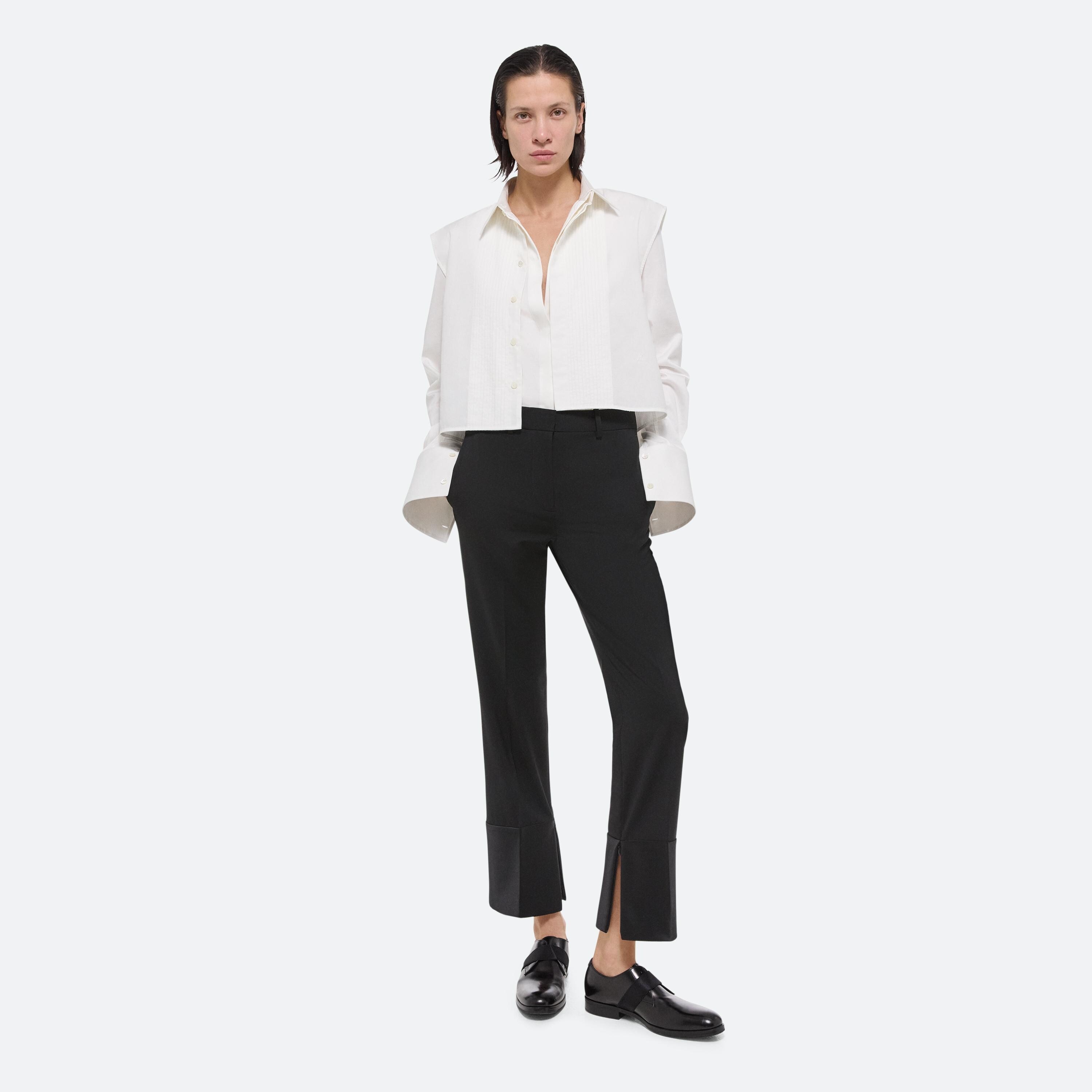 SLIM TUXEDO TROUSER - 2