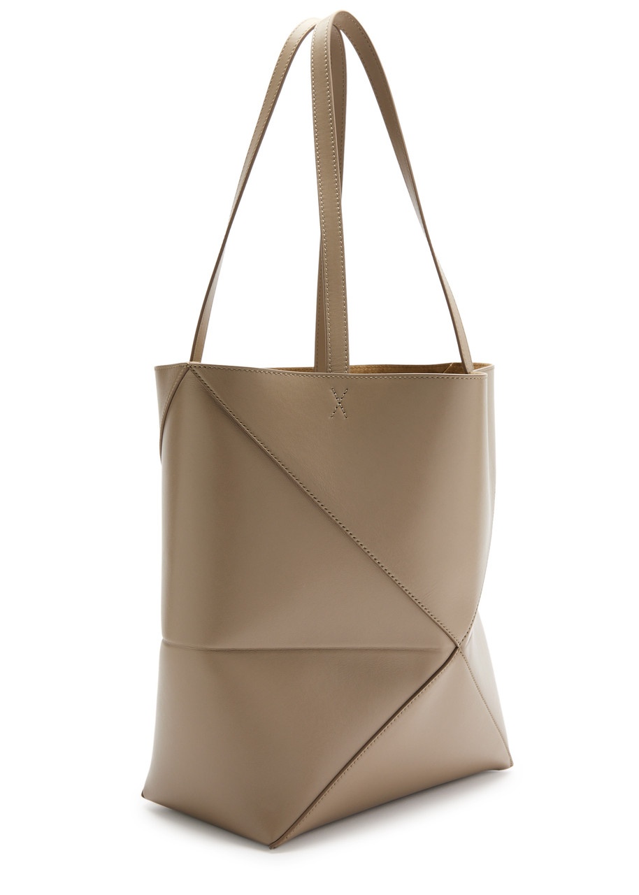 Loewe Puzzle Fold Medium Leather Tote - 2