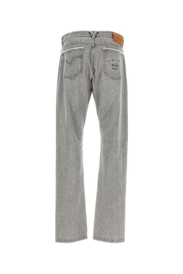 Grey denim jeans - 2