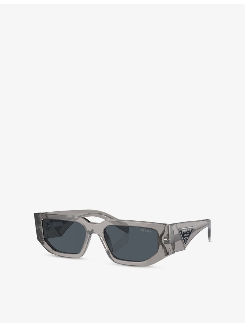 Prada PR 09ZS Rectangle-Frame Acetate Sunglasses outlook