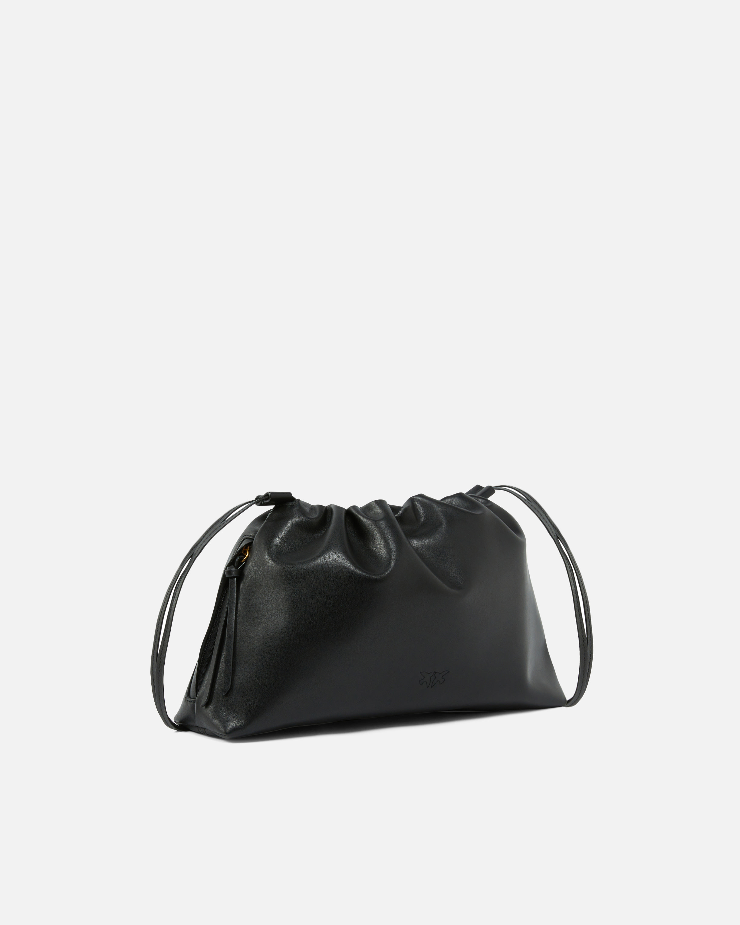 MAXI CLUTCH WITH SOFT CALFSKIN SHOULDER STRAP - 2