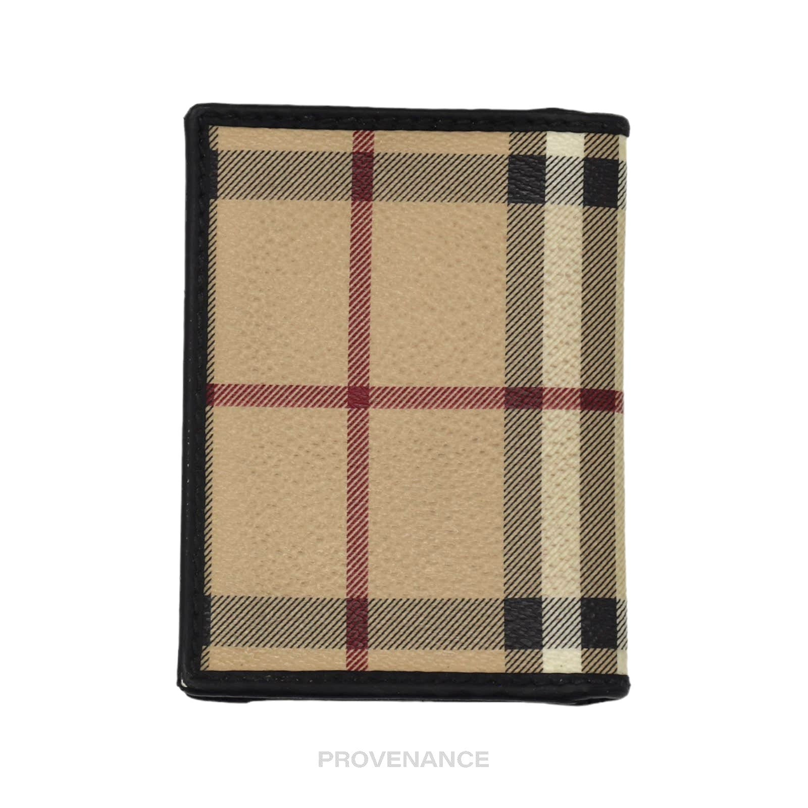 Burberry ID Pocket Organizer Wallet - Nova Check - 2