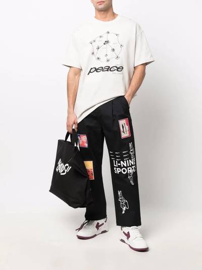 Nike logo-print cotton T-shirt outlook