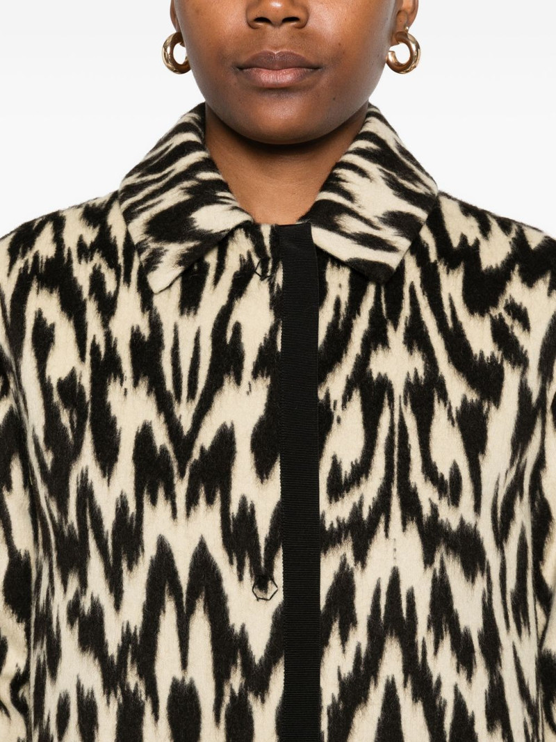 animal-print button coat 5