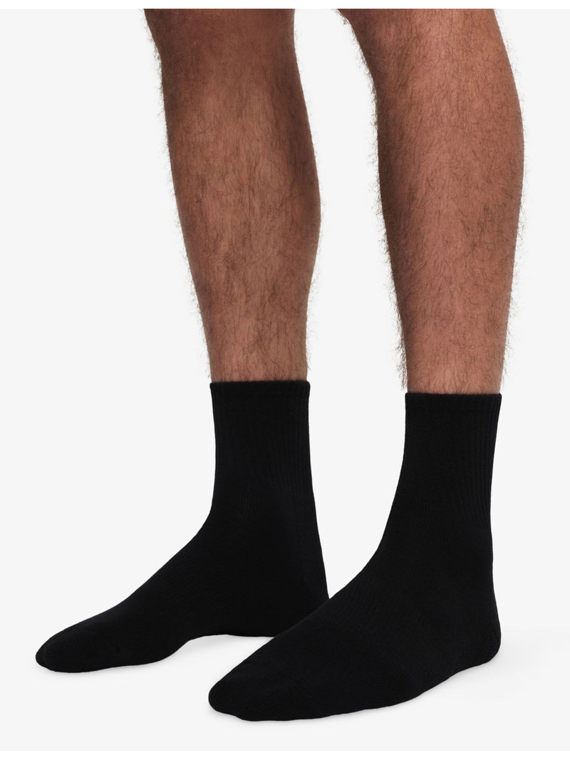 SKIMS Ankle Pack of Three Cotton-Blend Socks outlook