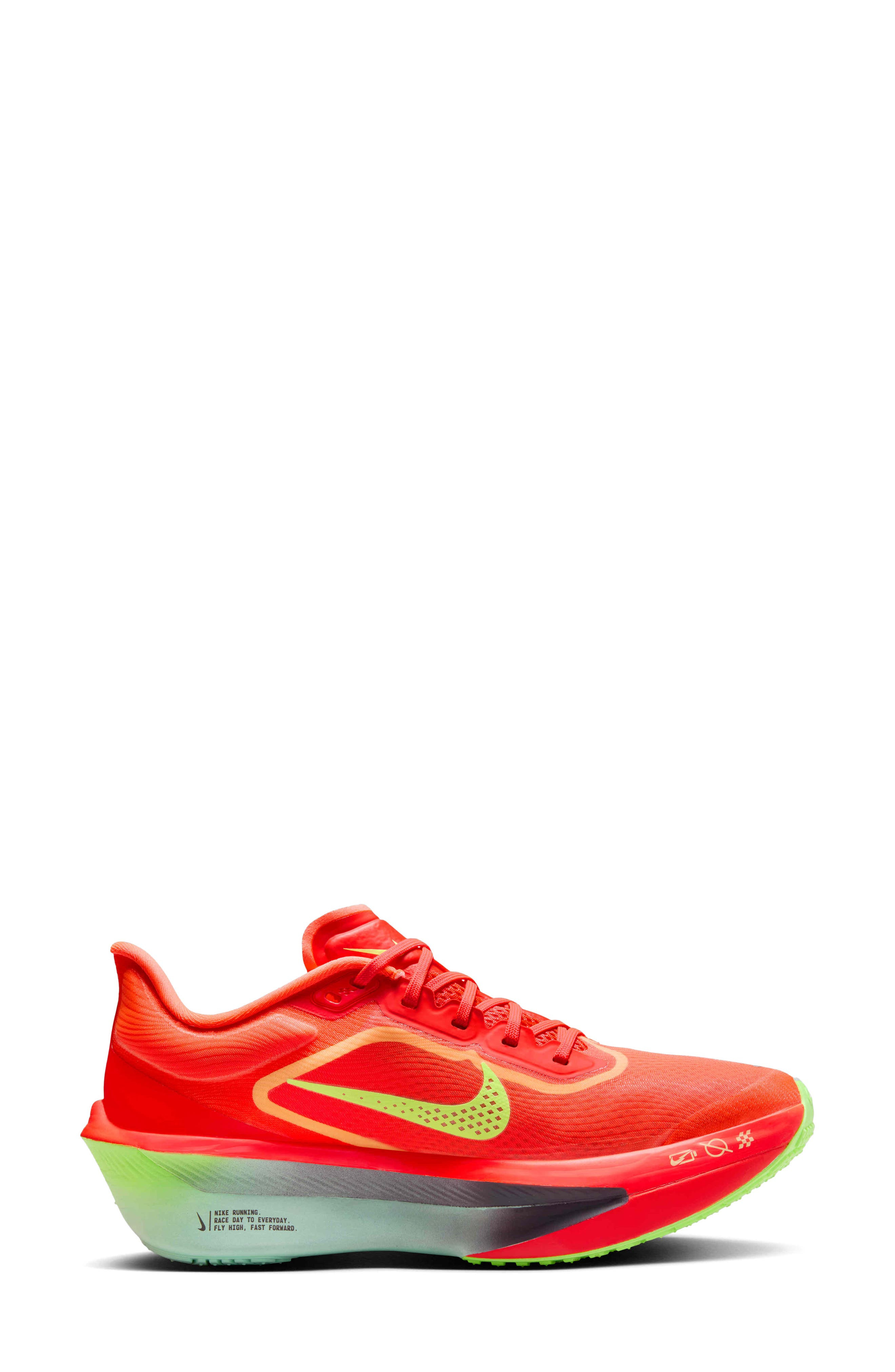 Nike Zoom Fly 6 Running Shoe in Crimson/Lime/Mint/Purple at Nordstrom - 6