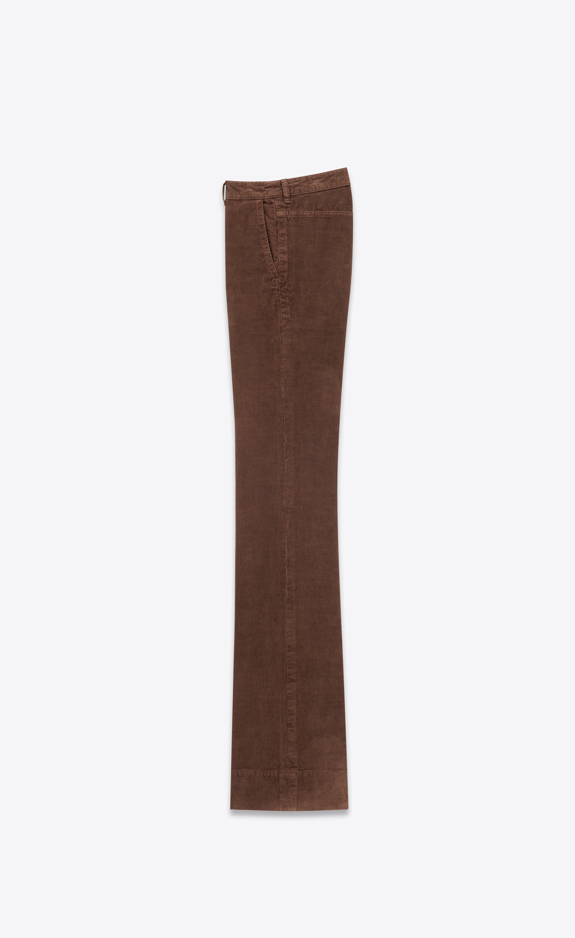 bootcut pants in corduroy - 2