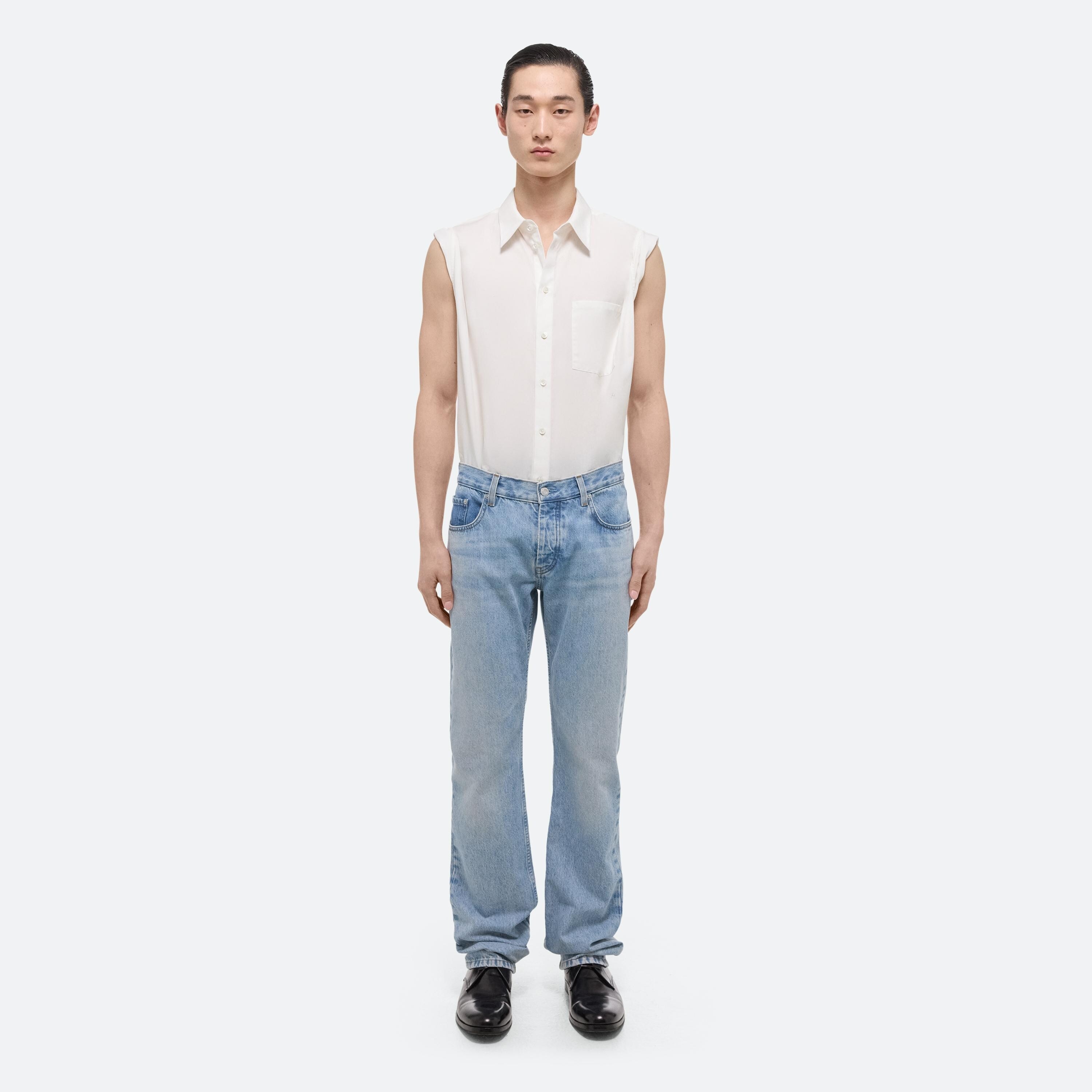 LOW-RISE STRAIGHT JEANS - 3