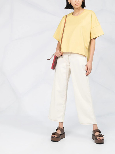 Loewe Anagram high-low hem T-shirt outlook