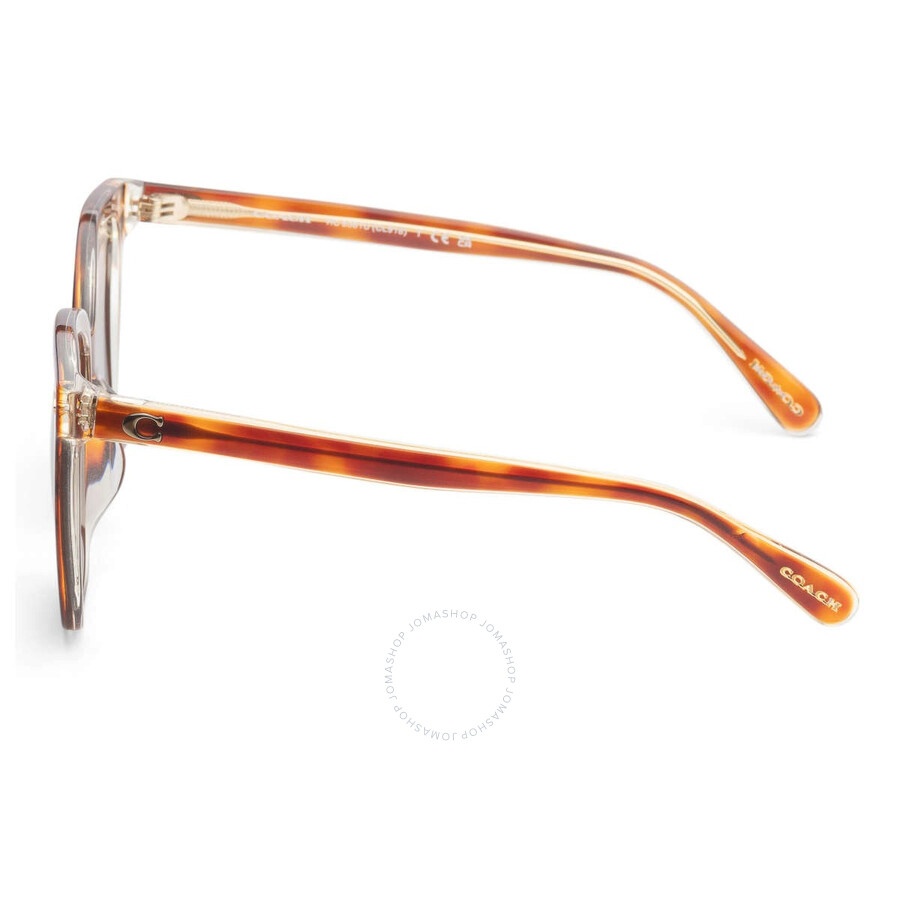Coach Brown Teal Grey Gradient Square Ladies Sunglasses HC8381U 57563J 54 - 2