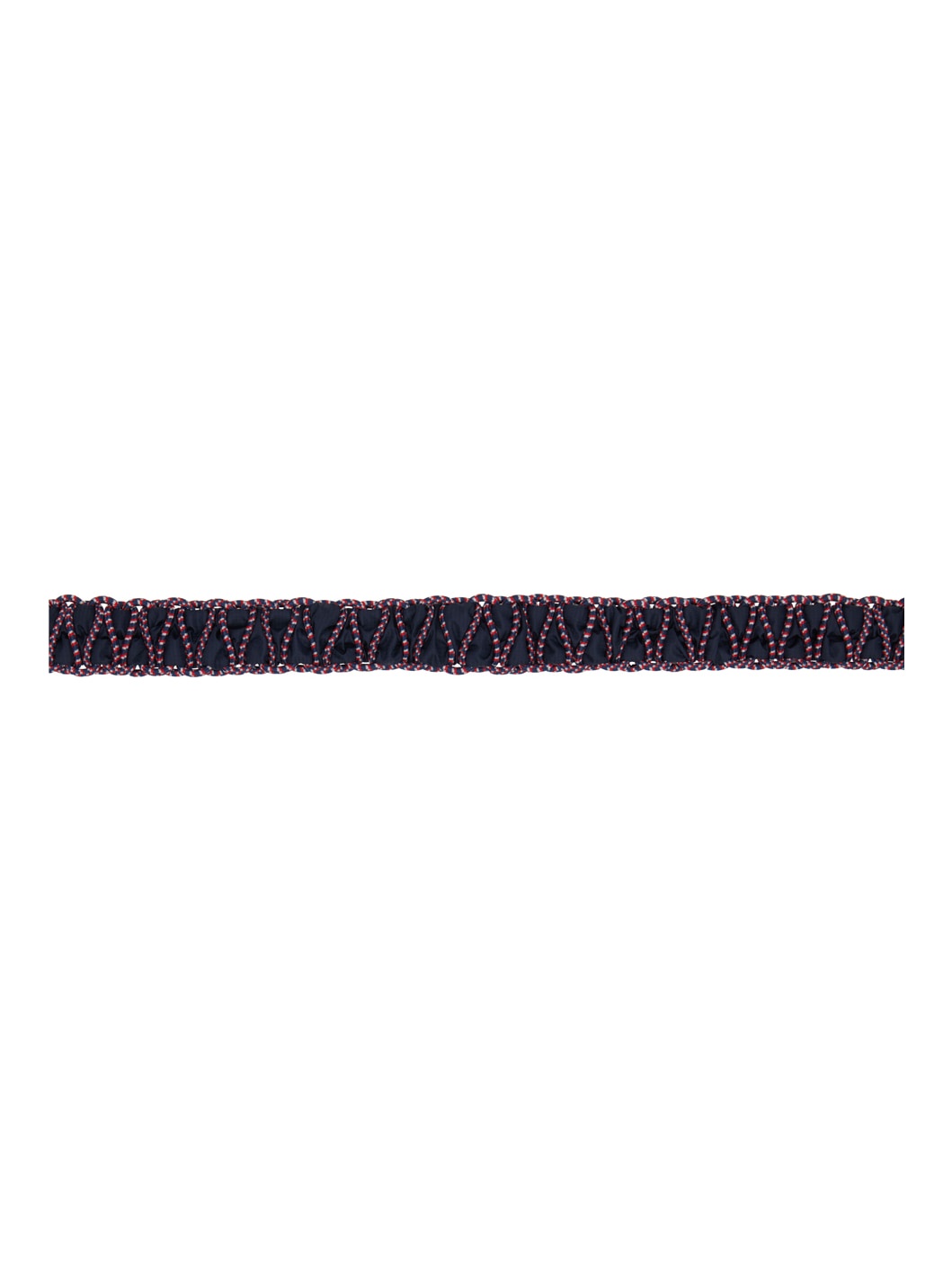 Navy Braided Belt - 2