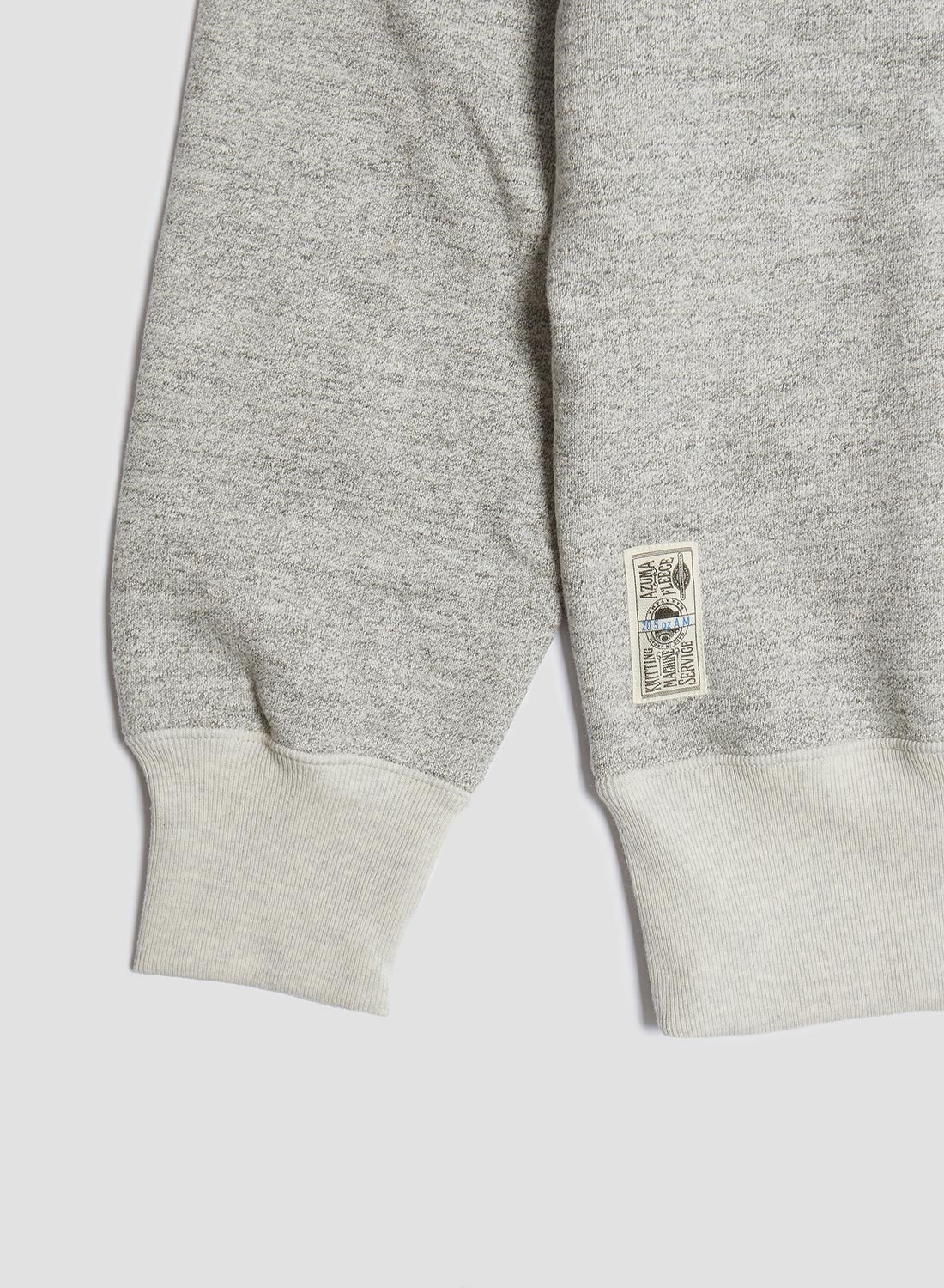 50's Crew Neck 20.5oz in Grey - 3