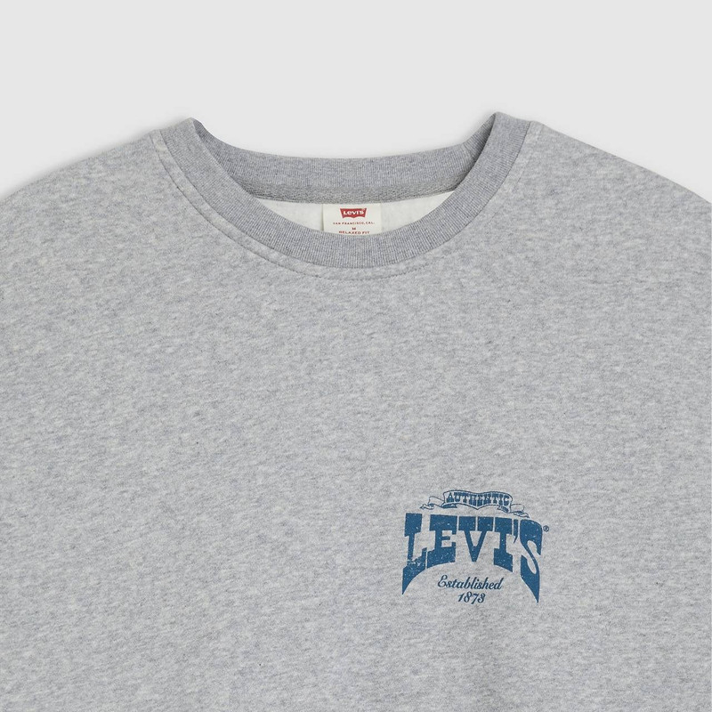 RELAXED GRAPHIC CREWNECK SWEATSHIRT 7