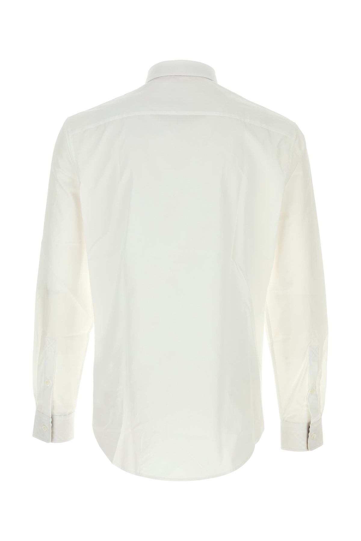 White stretch poplin shirt - 2