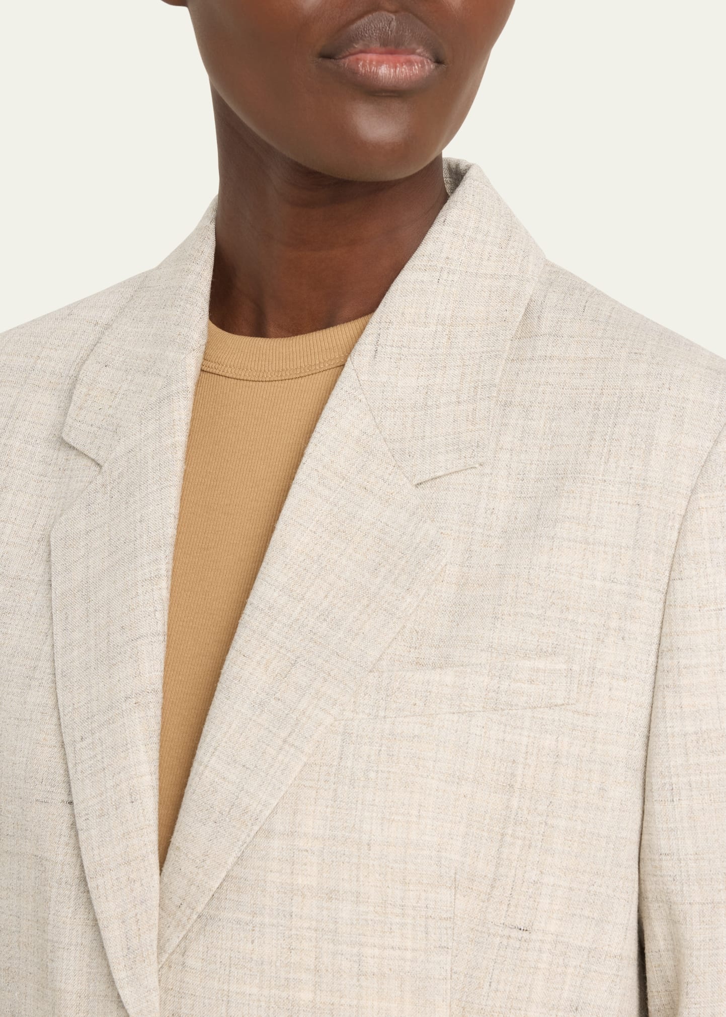 Summer Tailored Linen Suit Jacket - 5
