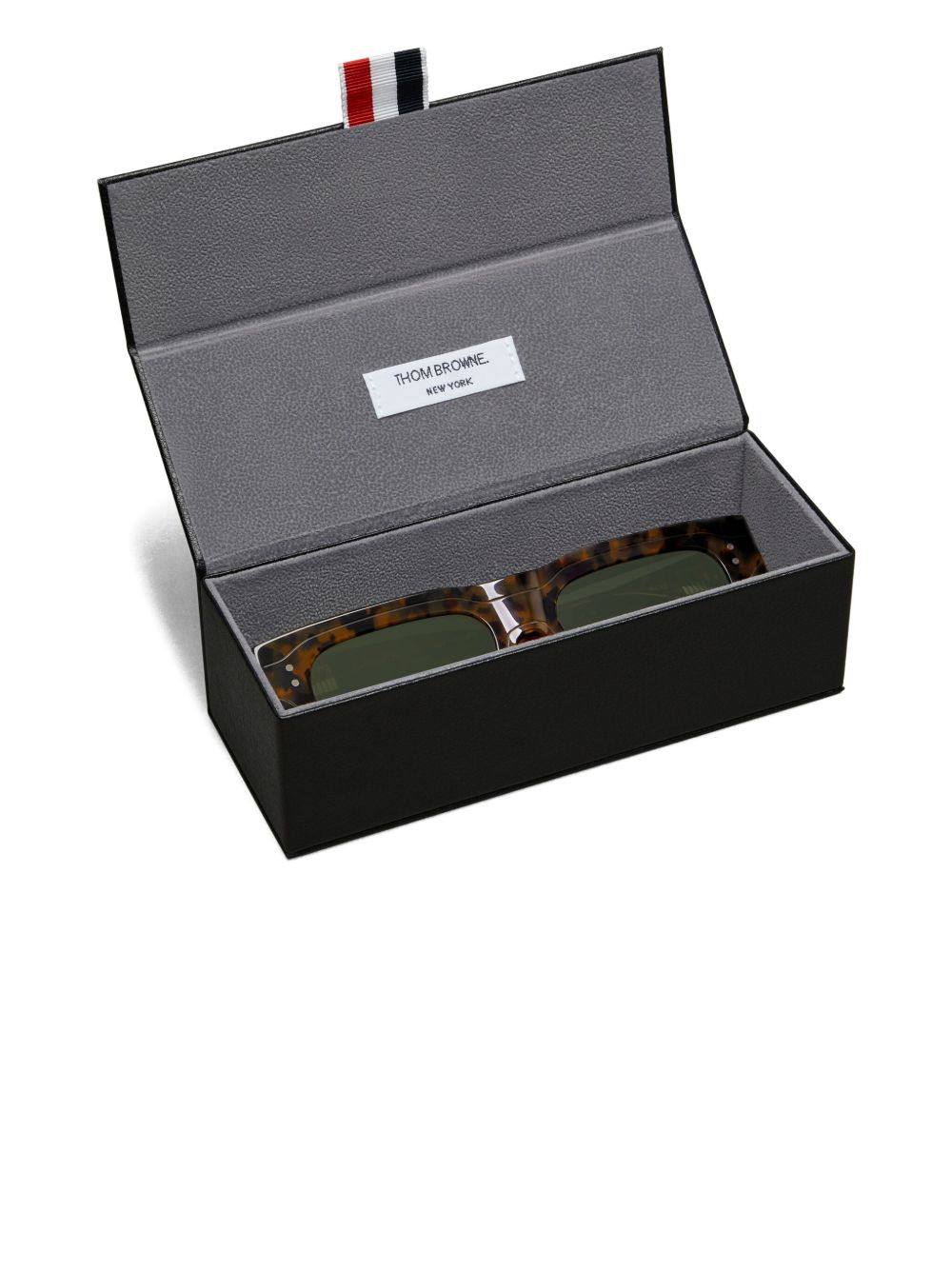 tortoiseshell rectangle-frame sunglasses - 4