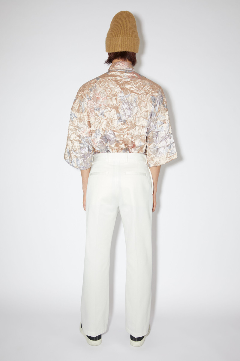 Twill trousers - White 3