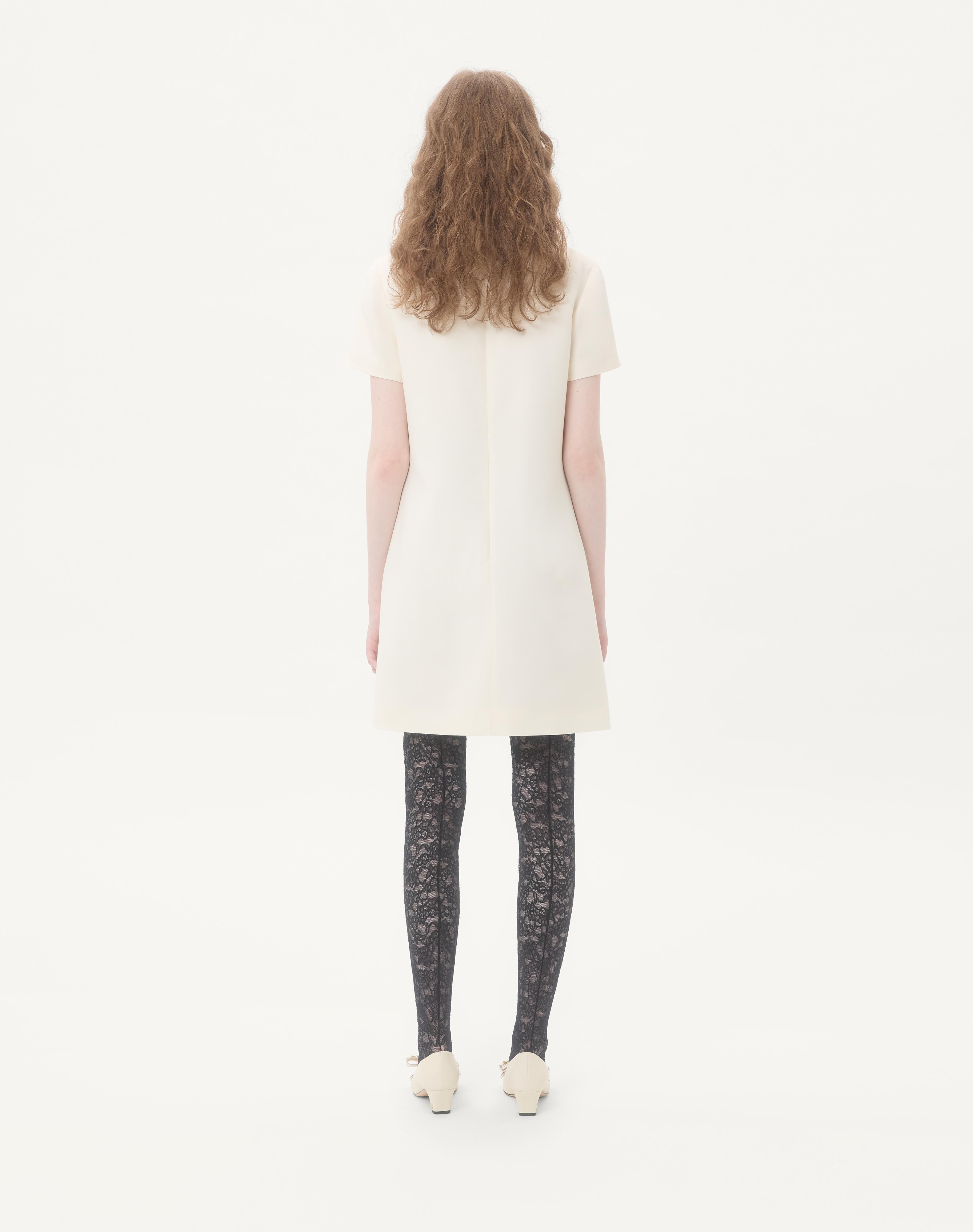 CREPE COUTURE SHORT DRESS - 7