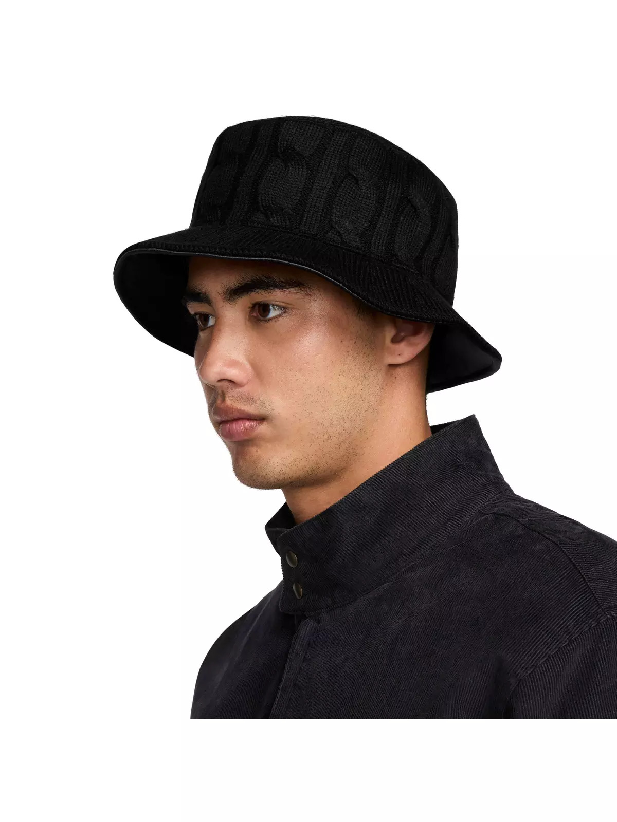 Adult Apex Reversible Bucket Hat-Black - 3
