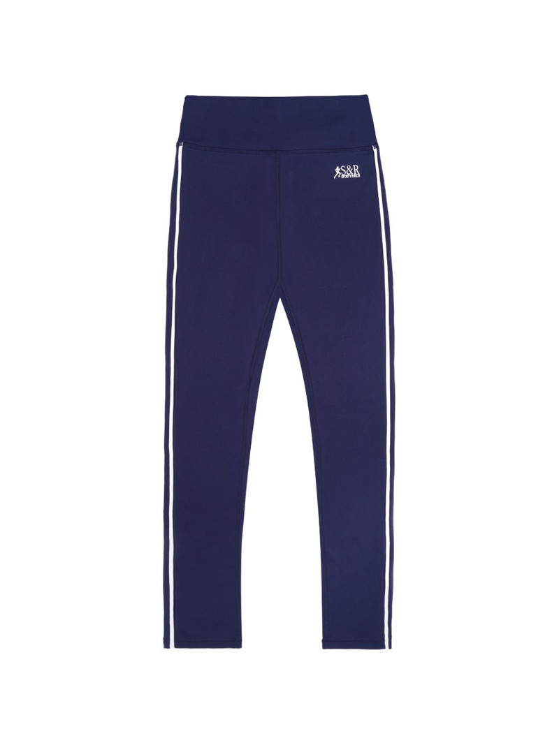 SR Runner stripe-detail leggings 1