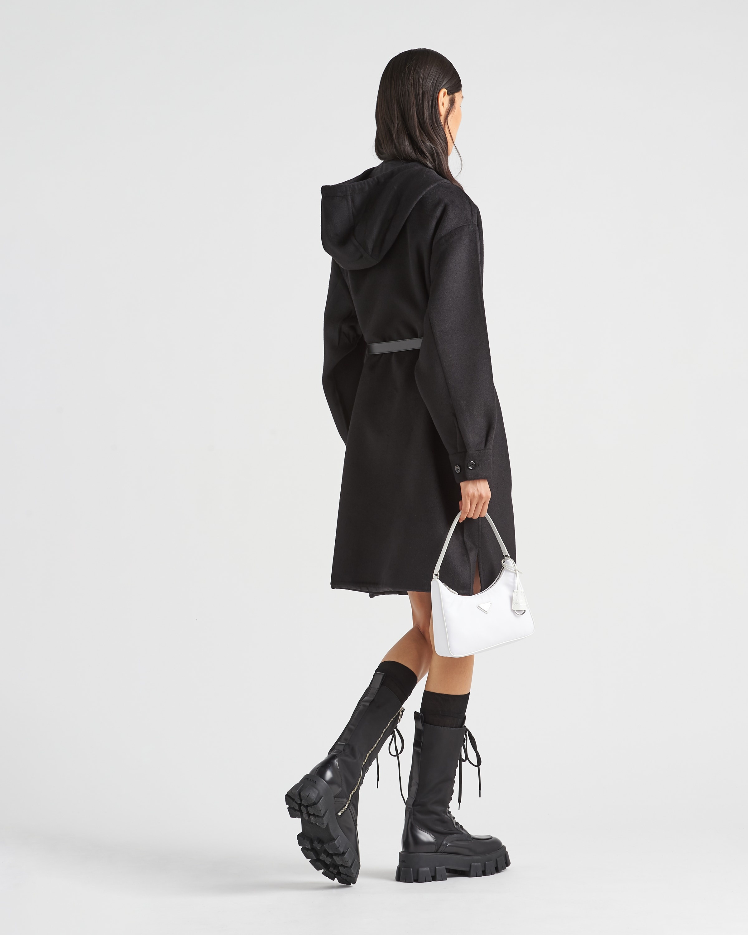 Cashgora and Re-Nylon coat - 5