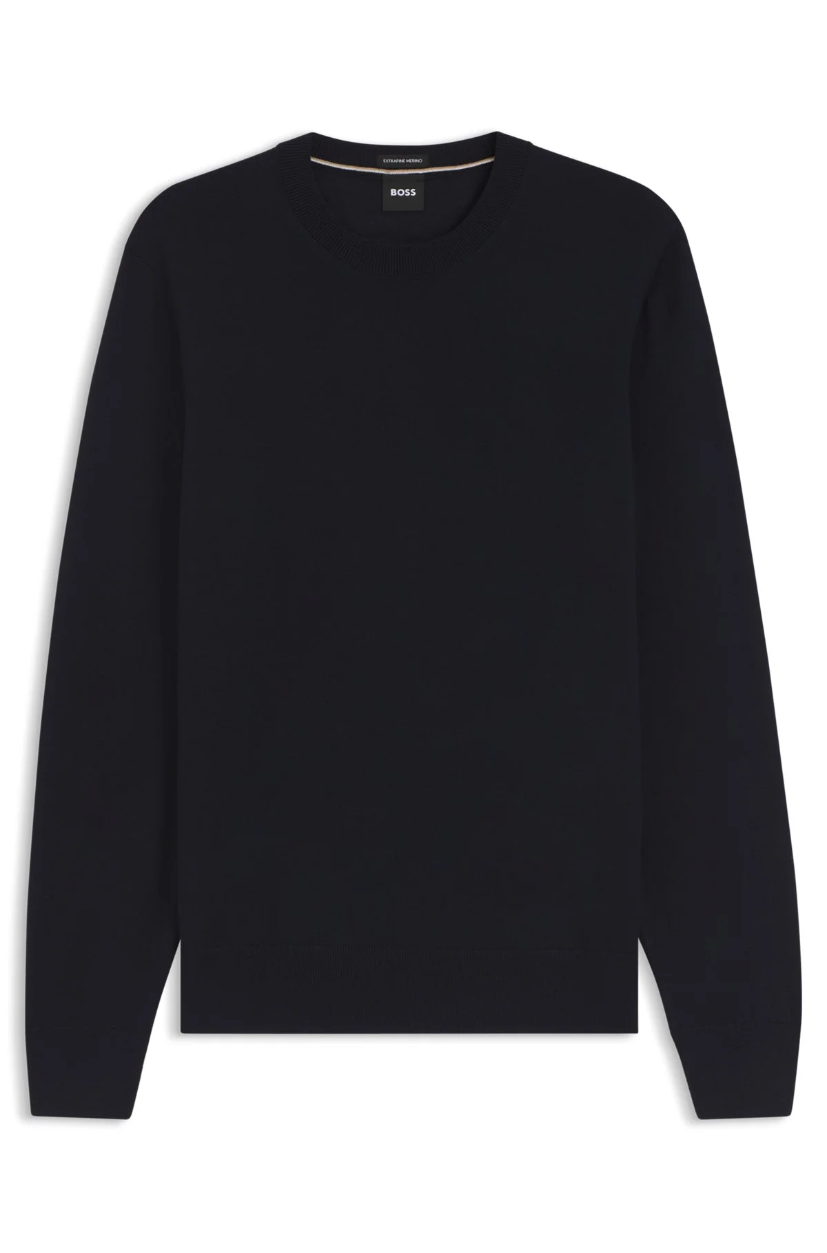 MERINO WOOL SWEATER IN A REGULAR FIT - 1