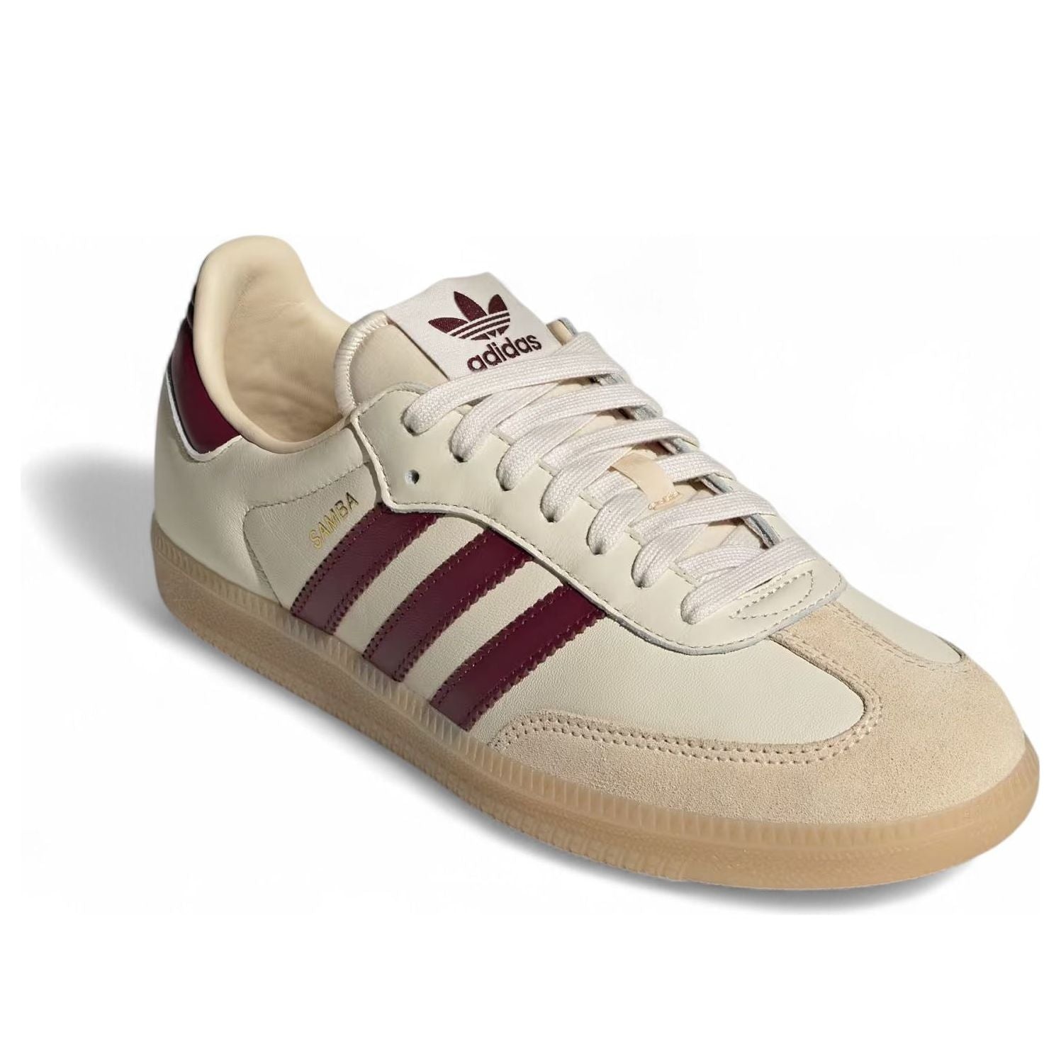 adidas Samba OG 'Wonder White Shadow Red' JS3830 - 3
