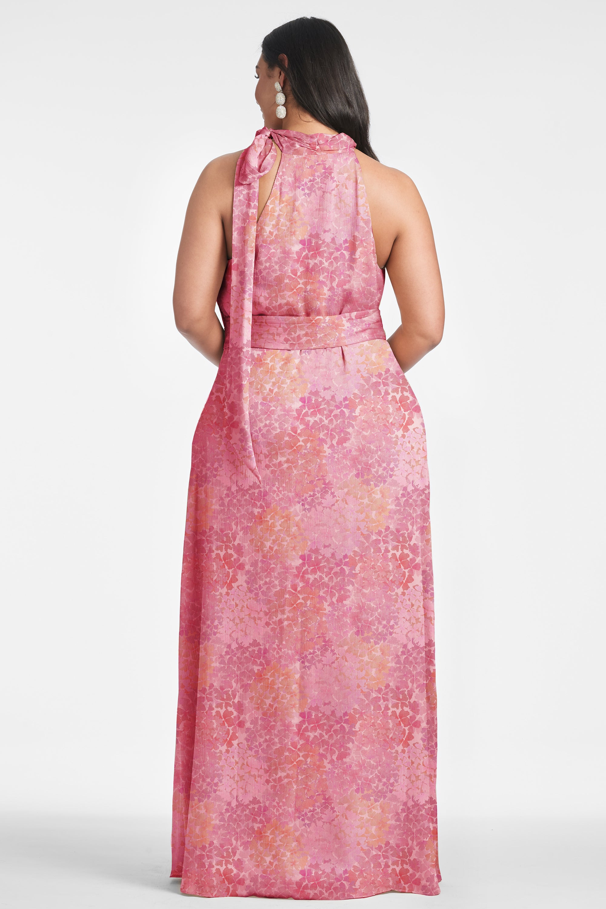 Kayla Gown - Pastel Sunset Hydrangea - 6