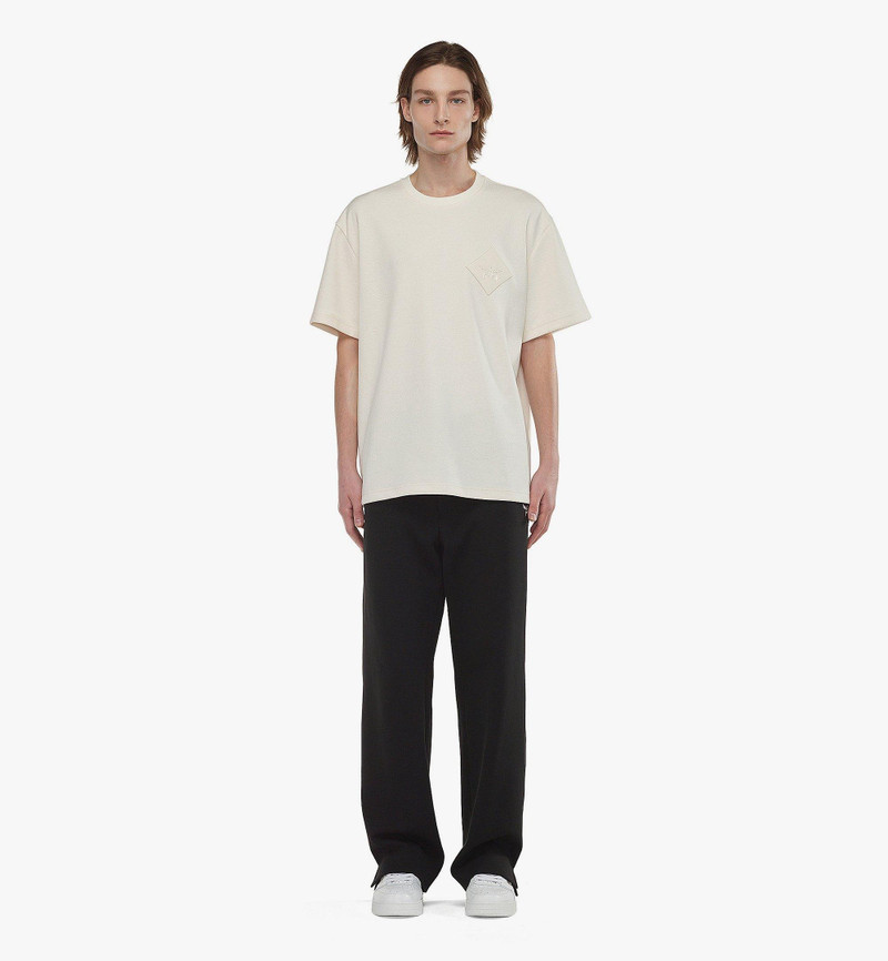MCM Logo Patch Bouclé T-Shirt outlook