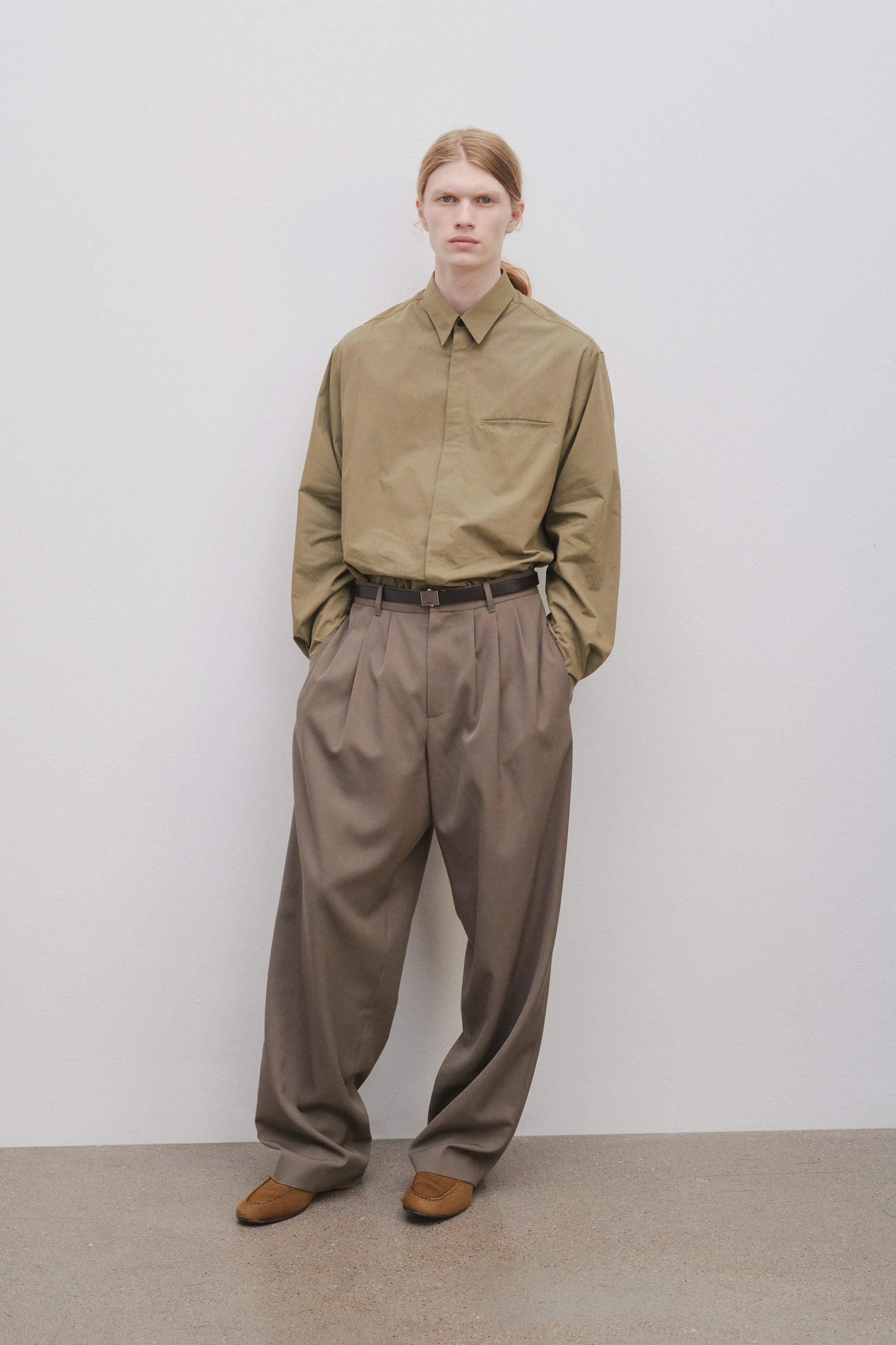 THE ROW rufus pants サイズ30 Rufus wool wide-leg pants in black - The Row | Mytheresa