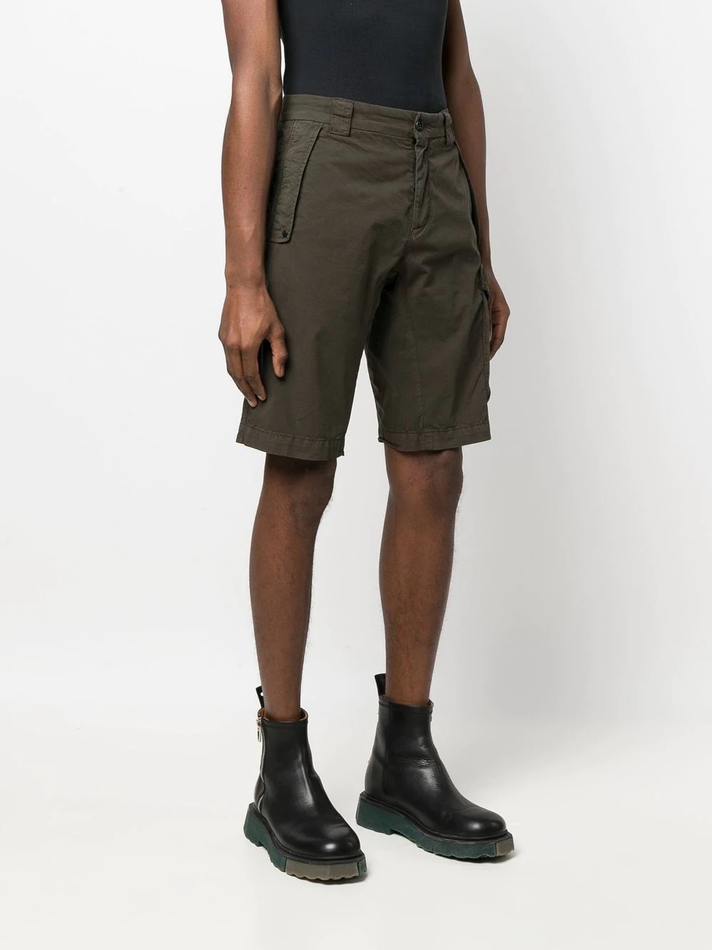 knee length cargo shorts - 3