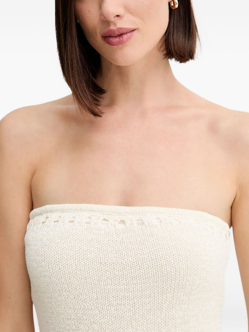 Leah strapless midi dress 4
