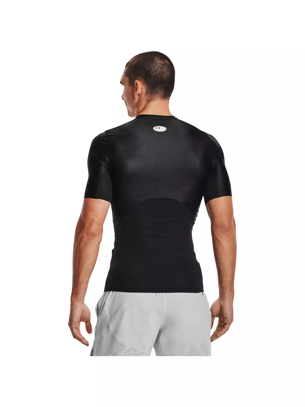 Men's Iso-Chill Compression Short Sleeve Shirt - White - 2