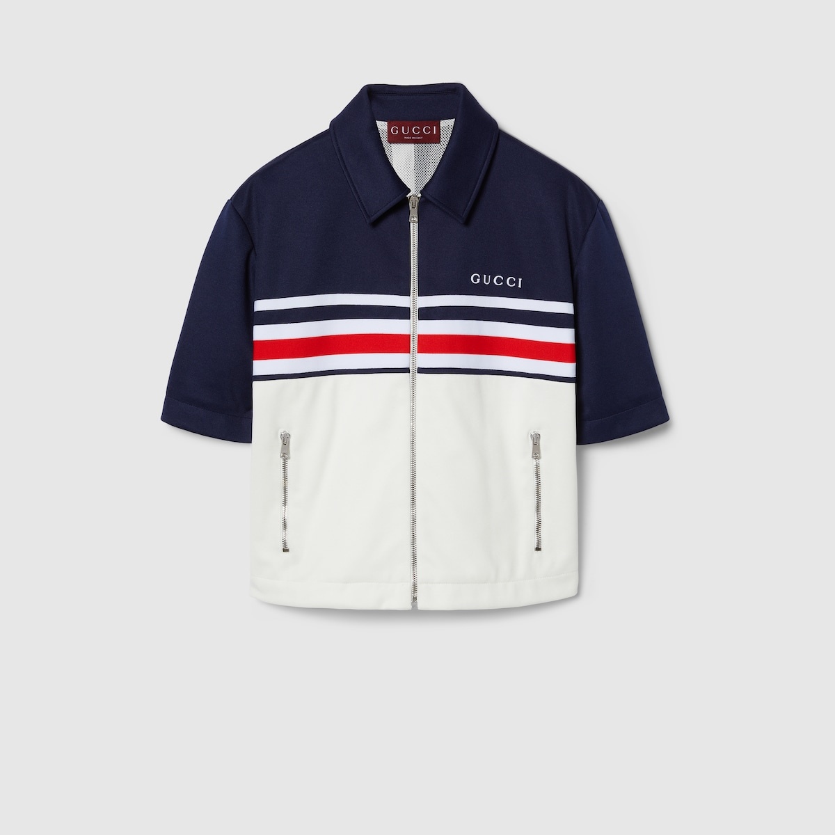Technical jersey zip jacket - 1