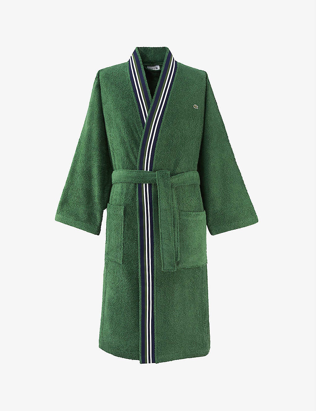 Club kimono-style organic terry cotton bathrobe - 1