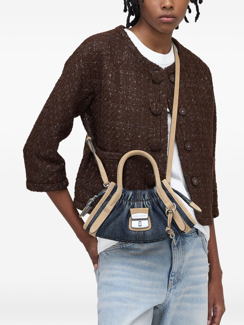 Marc Jacobs small The Denim Cristina tote bag outlook