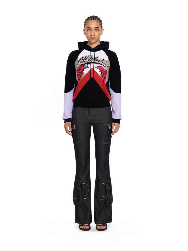 Off-White Double Eagle Col Block Hoodie outlook