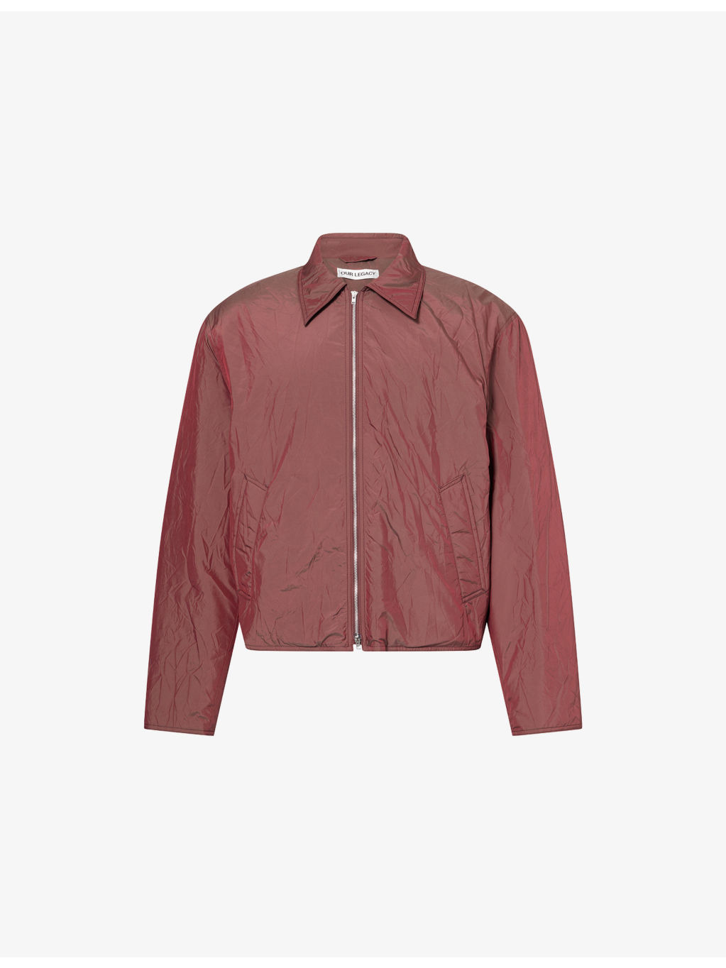 Slight Classic-Collar Nylon Jacket - 1