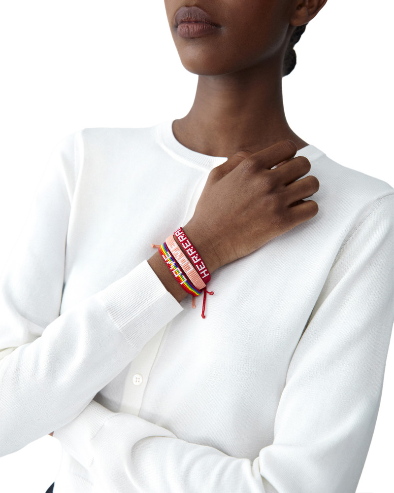 CAROLINA HERRERA Carolina Herrera x UBUNTU Rainbow Bracelets outlook
