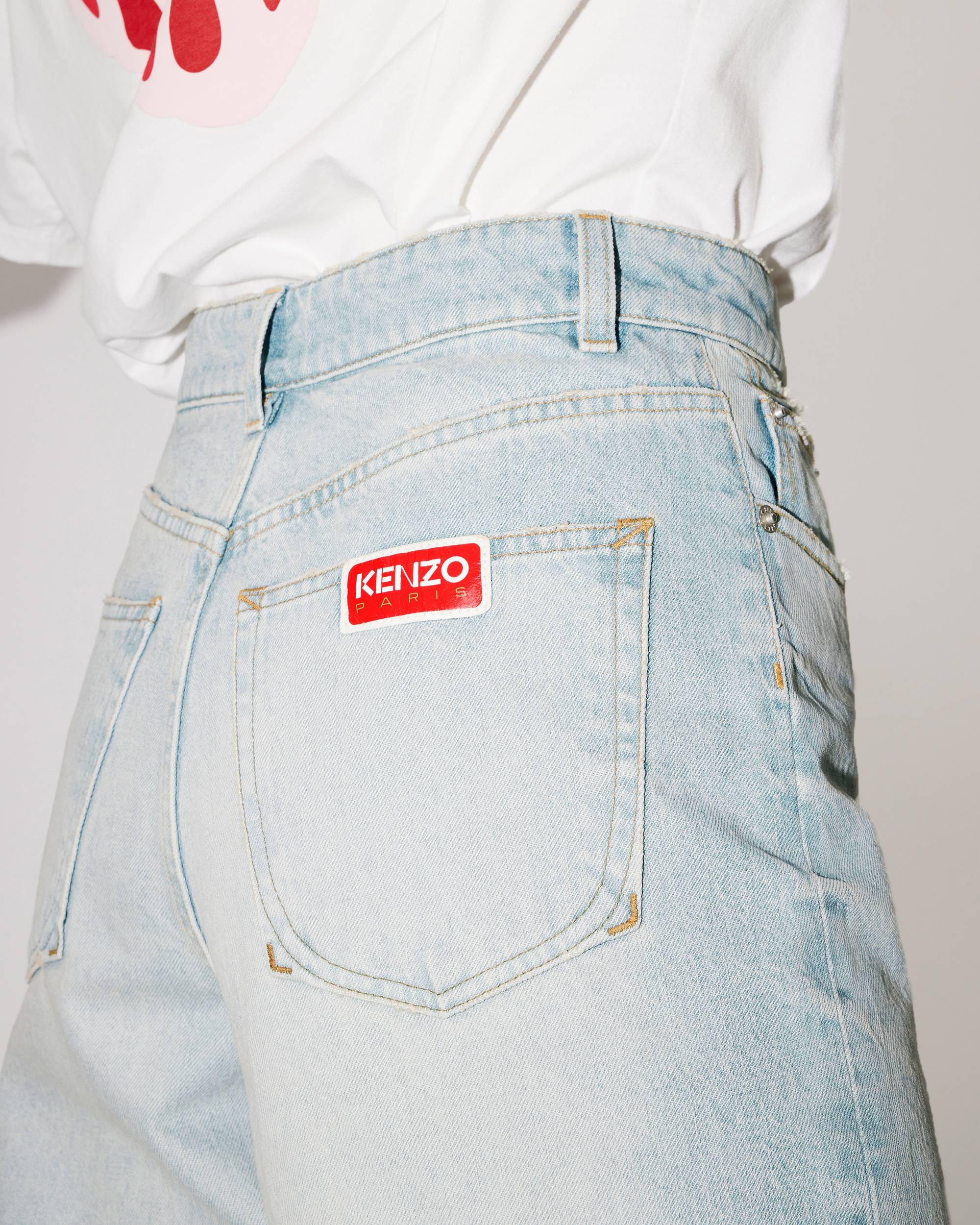 Wide Japanese denim jeans - 8