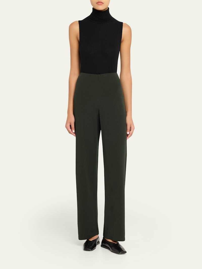 Vince High-Waist Wide-Leg Bias Pants outlook