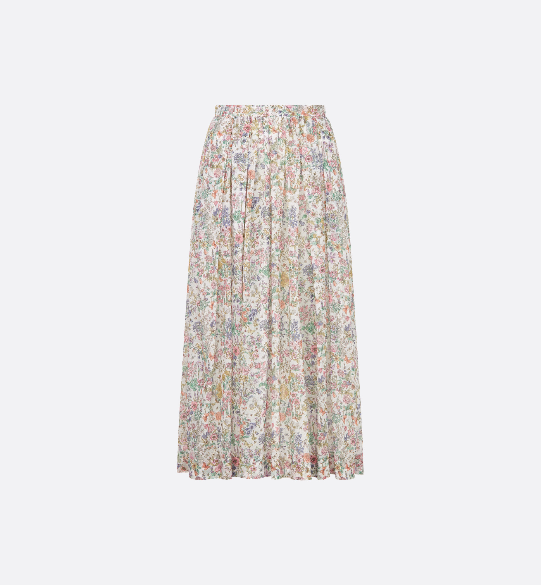 Mid-Length Flared Skirt - 1