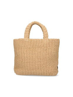 Prada Women Small Crochet Tote Bag - 3