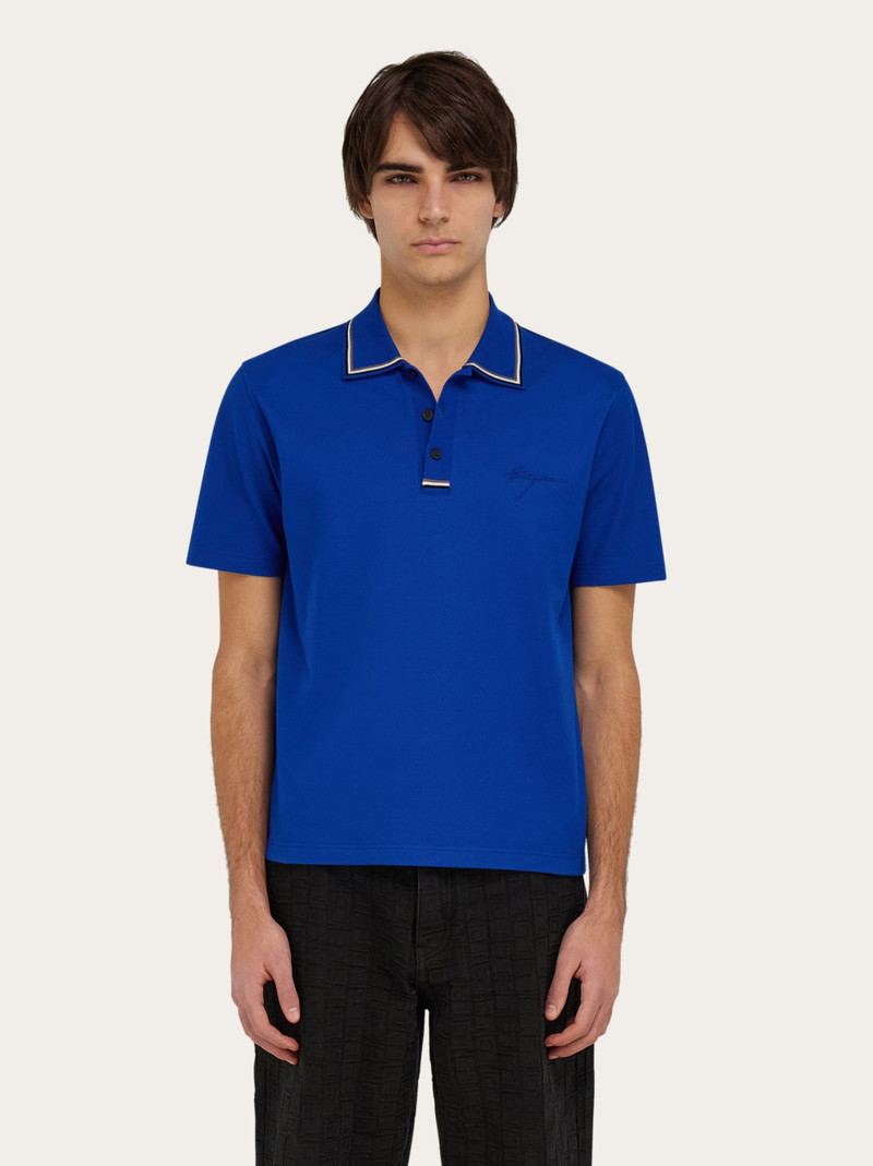 FERRAGAMO Signature polo outlook