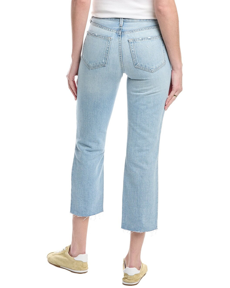 L'AGENCE L'AGENCE Adele High-Rise Crop Stove Pipe Jean Celestine Jean outlook