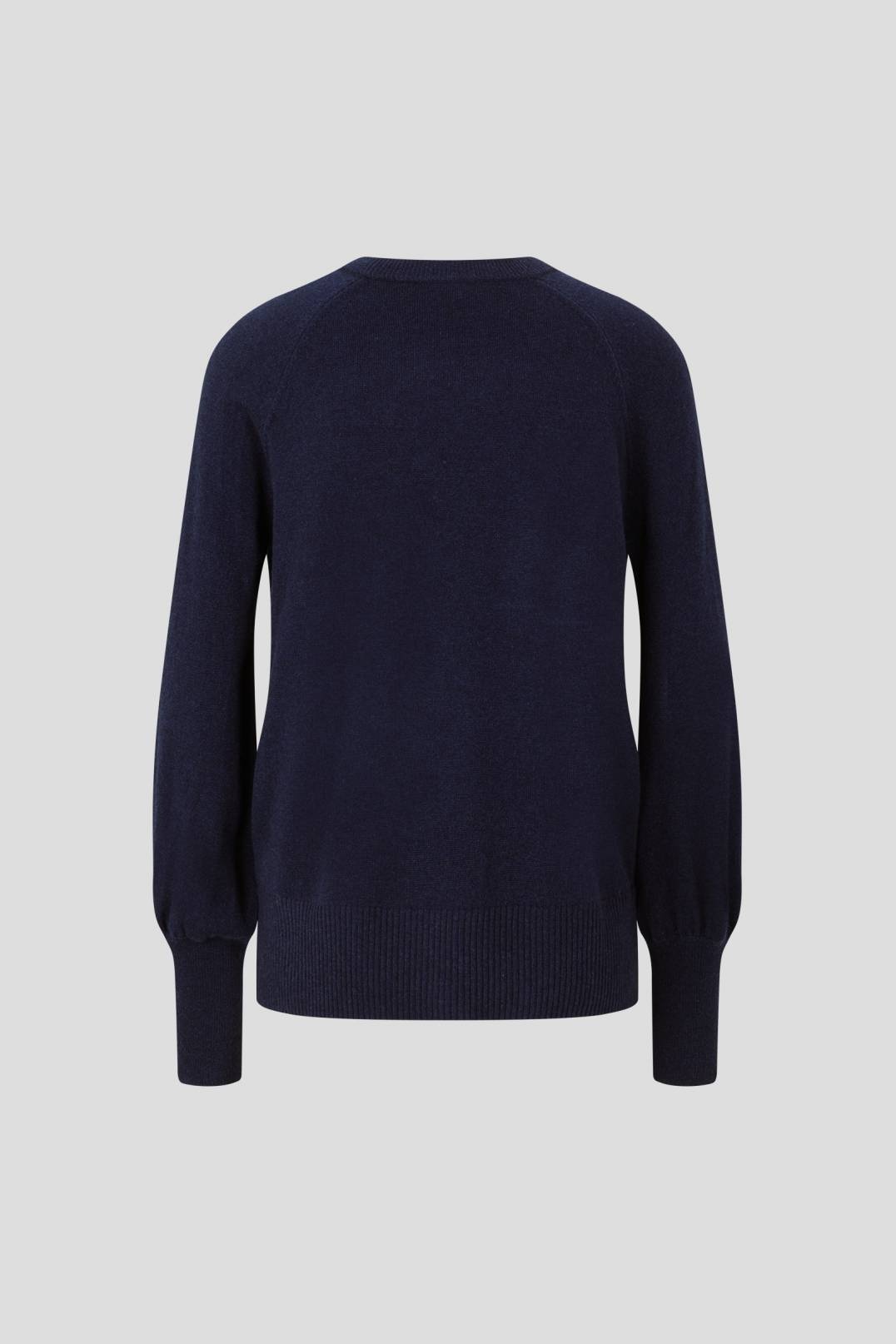 CINJA KNITTED PULLOVER IN NAVY BLUE - 5