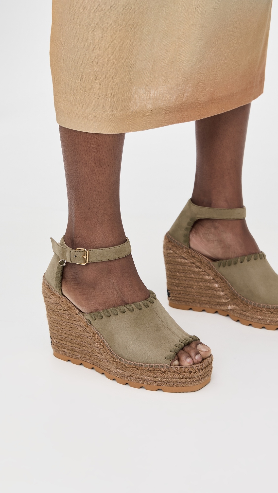 Gaia Laced Alter Suede Sandals - 2
