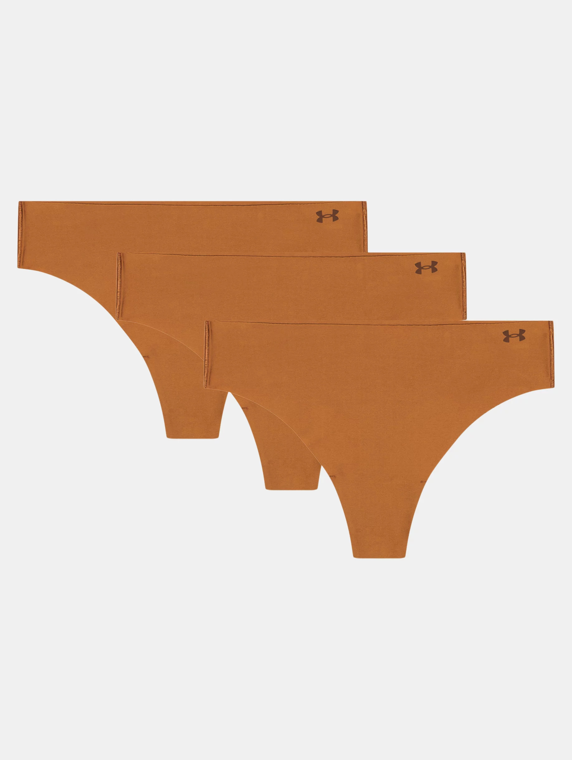 Women's UA Pure Stretch 3-Pack No Show Thong - 4